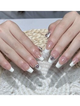 クイーンズビューティーサロン 新宿本店(Queen's beauty salon)/チップ長さ出し10本+定額コース