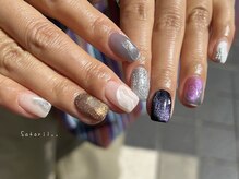 サトリネイルルーム 西宮北口(satori nail room)/アシメ＊
