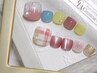 foot＊100種類から選べる★トレンドアート定額★ソフトジェルオフ込