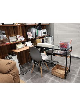 個室があるサロン