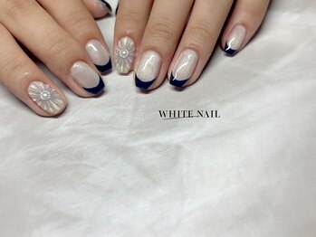 ホワイトネイル(WHITE NAIL)/マグネット/持ち込み/パラジェル
