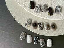 ネイルサロン エーナイン 札幌大通本店/Monotone Mode nuance