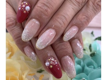 ディーネイル 天王寺(D-nail)/(松崎)星★アート