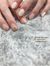 プライベート ネイルサロン マーマ(murmur)/ワントーンネイル