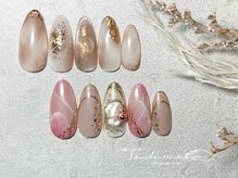 トゥーシェネイルズ 上中野店(Touche’nails)/ニュアンスネイル