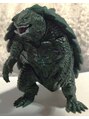 リラク 東急プラザ新長田店(Re.Ra.Ku)&nbsp;ゴジラやガメラがすきです。爬虫類のフォルムがとてもよい、、！