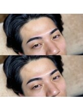 リラクゼーションネイルサロンリキリキ(Relaxation Liki Liki)/メンズ眉毛スタイリング