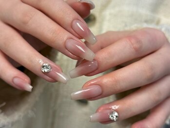 シェリーラメール 池袋店(cherie la mer)/チークネイル