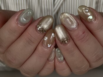 リノ 大阪本町店(lino)/ニュアンスネイル【5.20】