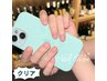 男女問わずオスス・クリアジエルネイル◆補強/清潔感UP/メンズネイルに♪