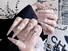 ネイルプリンセス(Nail Princess)/ロング秋ネイル