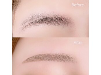 ユーアイ 名古屋栄店(Yuueye)/眉毛/ビフォーアフター