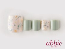 ネイルサロンアビー 北千住店(abbie)/ボタニカルフット　￥12298