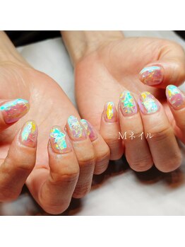 エムネイル(Ｍ)/_氷ネイル_