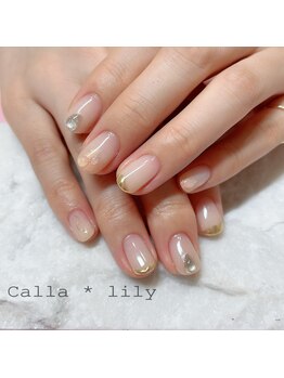 カラーリリー 恵比寿(Calla lily)/ニュアンスネイル