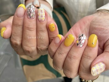 サトリネイルルーム 西宮北口(satori nail room)/レモンイエロー◇/
