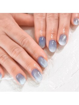 ラウ(Lau)/カラーグラデーションネイル