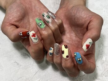 サニーヒルズ ウィズ マキア 藤沢(Sunny hills with MAQUIA)/お絵かきネイル