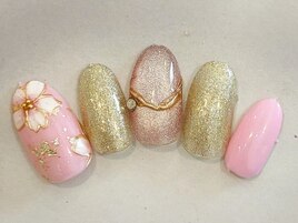 桜ネイル☆6600円
