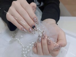 持ち込みデザイン/ドット/花/春