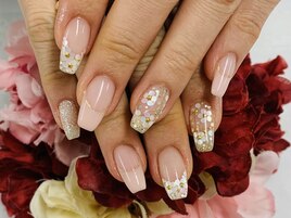 【ほり】ウエディングネイル