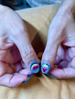 ブランシュ 藤沢(Blanche)/オーダーメイドネイル スイカ