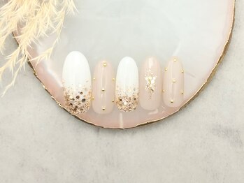 ラメグラデネイル