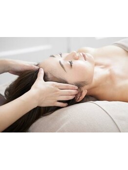 ヘッドスパで癒されたい