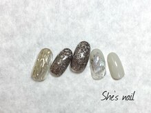 シーズネイル(She's nail)/新規お客様 オフ込み　 6500円