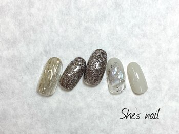 シーズネイル(She's nail)/新規お客様 オフ込み 6500円