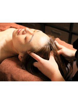 ヘッドスパで癒されたい