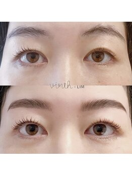 バースプラスリム(virth+LIM)/アイブロウ×パリジェンヌ