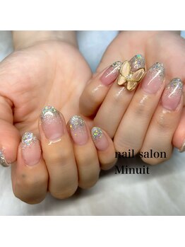 ラメグラデーション