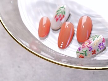 エヌアット 新宿西口(n@nail)/定額手描きアート