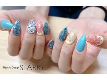 スターリー(STARRY)/フルーツ　埋め尽くし　3D　ラメ