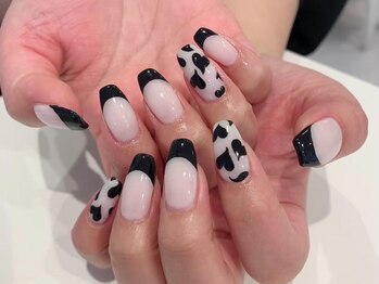  夏 フットネイルひまわりネイル