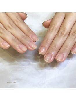 ネイルラボ レモンツリー(Nail Lab LEMON TREE)/クリアジェル仕上げ