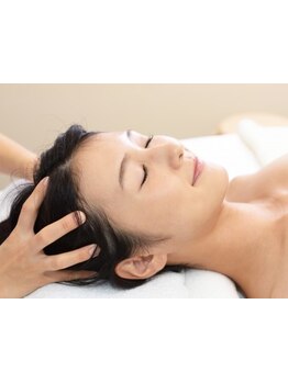 ヘッドスパで癒されたい