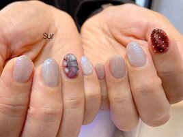 マグネット×2本アートネイル