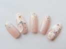 桜ネイル￥6480