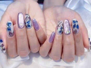 ラッキー 渋谷店(Lucky)/3D春ネイル