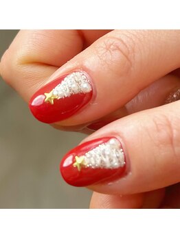 クリスマスネイル