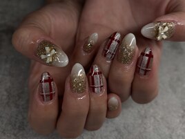 チェックネイル