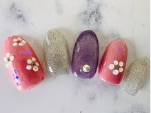 ティーエヌ 辻堂店/桜ネイル☆6600円