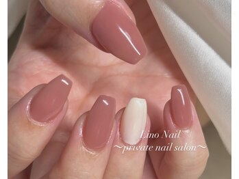 リノネイル(Lino Nail)/ワンカラー/シンプルネイル/高松
