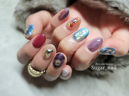 シュガーネイル(sugar nail)の写真