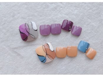 ネイルサロン ブリオン(Nail Salon Bullion)/モダンプッチネイル