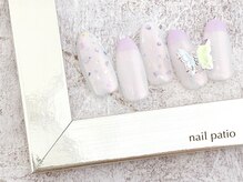 ネイルパティオ 浦和店(nail patio)/ちょうちょネイル9,980yenコース