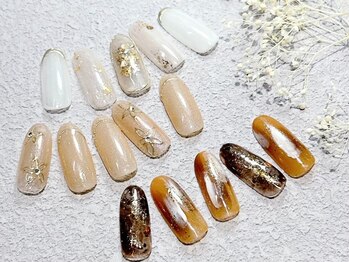 パール 池袋店(PEARL)の写真/上品/ニュアンス/ワンホン/トレンド…大人女子を魅了する定額メニュー、デザイン多数ご用意しております。