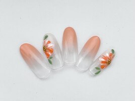 フラワーグラデ初回￥6800
